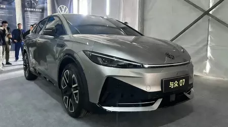 У мережу просочилися фото та характеристики Volkswagen ID. Unyx 07, розробленого спільно з Xpeng