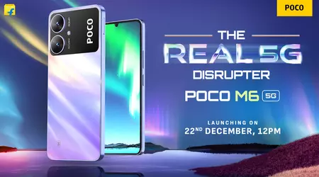 Xiaomi will unveil POCO M6 5G budget smartphone on December 22