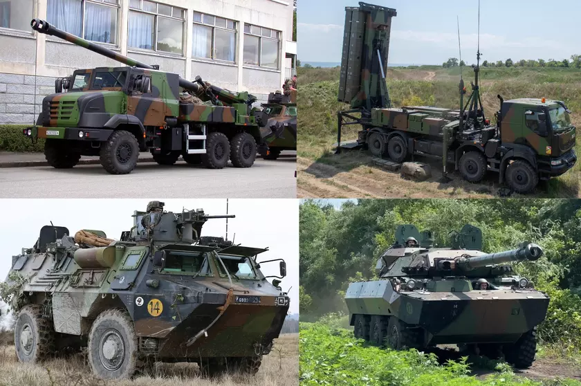 Артиллерийские установки Caesar, ЗРК SAMP/T, колёсные танки AMX10 RC и бронетранспортёры VAB: Франция раскрыла подробный список военной помощи Украине