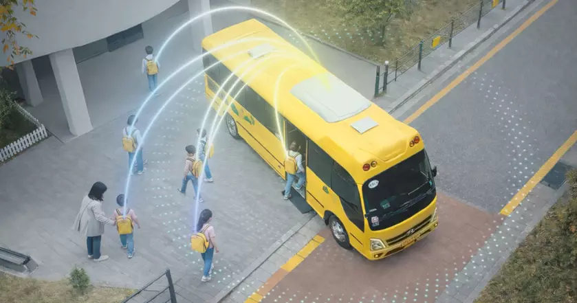 Hyundai представляет технологию 'Vision Pulse' для автобусов будущего