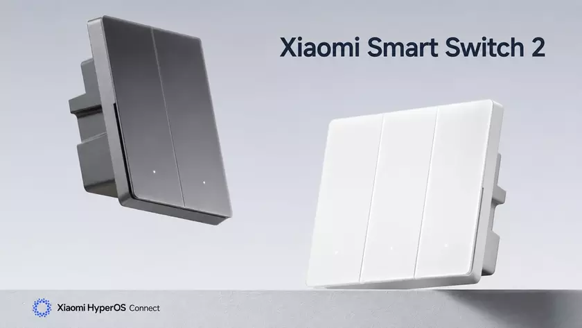 Выключатель Xiaomi Smart Switch 2 в белом цвете