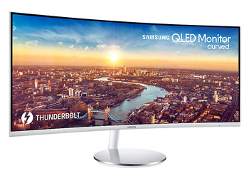 Обзор Samsung LC34J791: первый изогнутый монитор с Thunderbolt 3