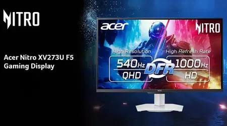 Acer Nitro XV273U F5: 1000 Гц маркетингу та сувора реальність у 720p