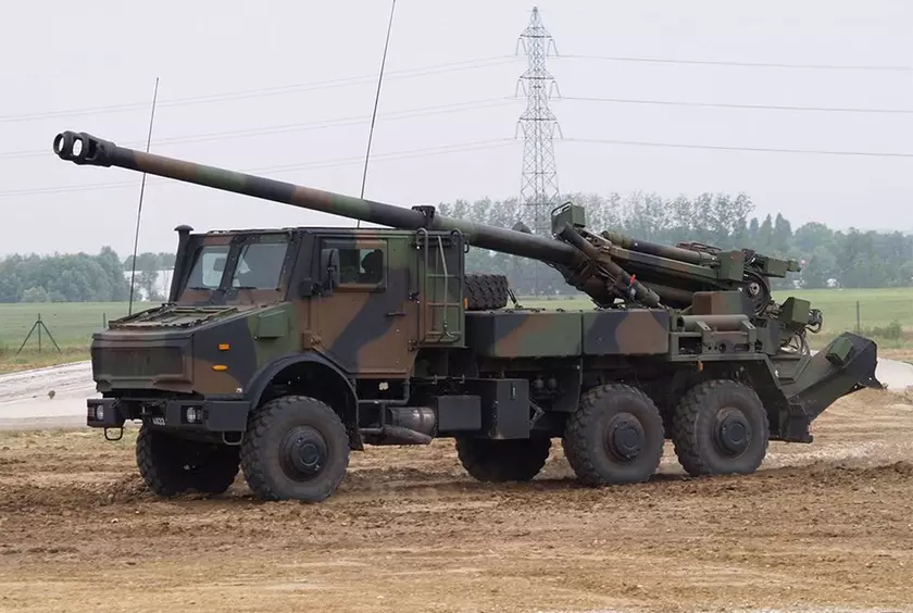 Дания отдает Украине все свои САУ Caesar