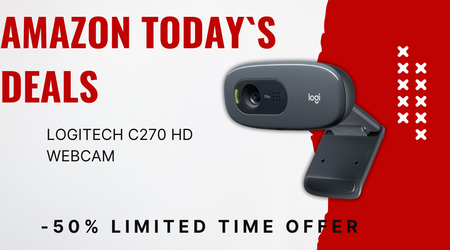 Logitech C270 HD Webcam – Now $20 Off!