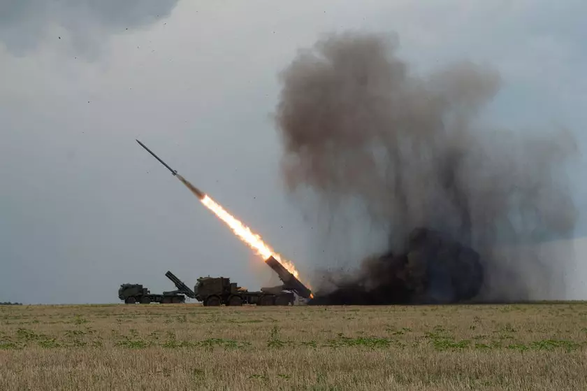 Вооружённые Силы Украины имеют минимум две новейшие реактивные системы залпового огня «Буревій» на шасси Tatra T815-7