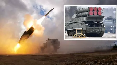 Український дрон SHARK допоміг ракетній системі HIMARS знищити самохідну вогневу установку 9А317М російського зенітно-ракетного комплексу "Бук-М3"