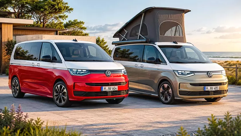Обновленный минивэн Volkswagen Multivan 2026 модельного года