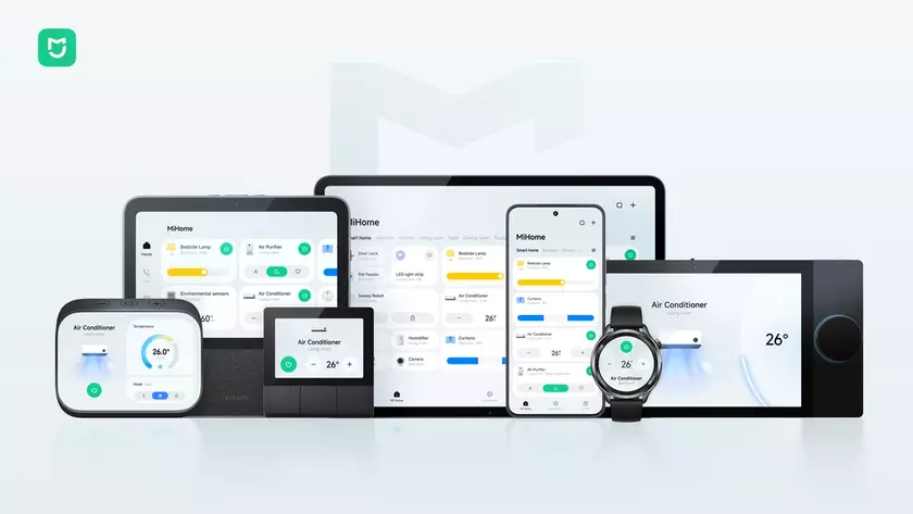 Интерфейс смарт-холодильника Xiaomi Mijia