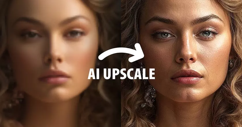 Бесплатная программа Upscale с искусственным интеллектом превращает старые размытые фотографии в совершенно новые