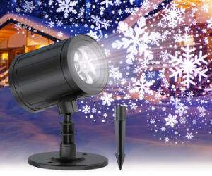 GUSODOR Dynamic Snowflake Projector