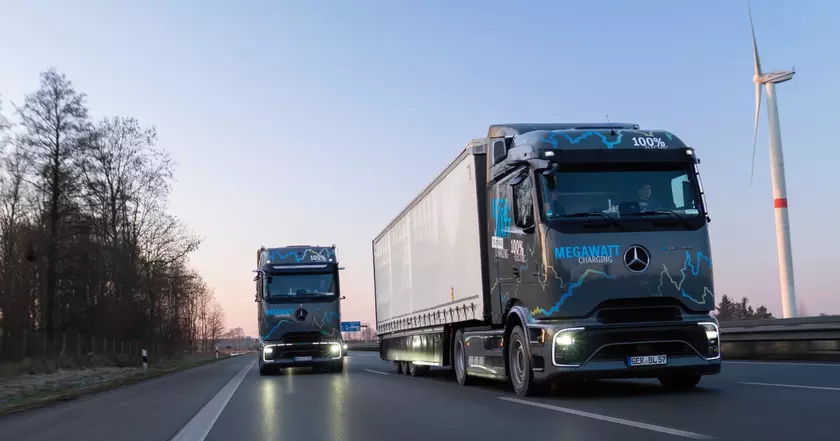 Новая эра в электрогрузовиках: Mercedes-Benz представляет eActros 600