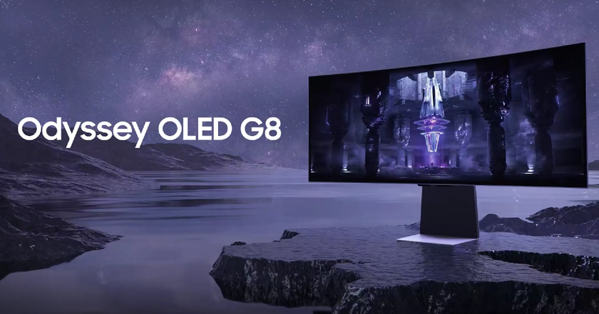 Samsung открыла приём предзаказов на изогнутый монитор Odyssey OLED G8 с частотой обновления 175 Гц по цене £1299