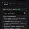 Google Play interface with Ask Play capability