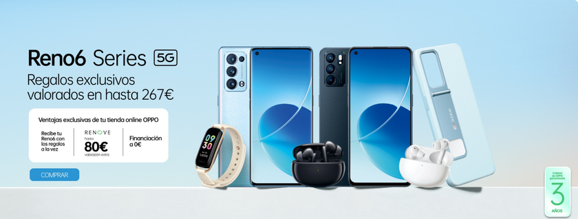 OPPO Reno 6 и Reno 6 Pro поступают в продажу в Европе по цене от €499 с подарками до €267