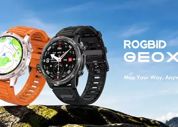 Rogbid GeoX2: бронированные смарт-часы с офлайн-картами за $90