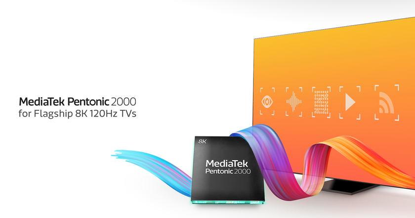 MediaTek Pentonic 2000: первый в мире 7-нанометровый SoC для смарт-телевизоров