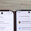 Android interface comparison: current and updated interfaces