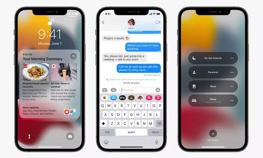 Apple представила iOS 15: рассказываем, какие нововведения получат айфоны