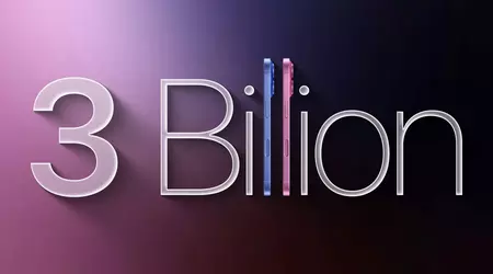 Sales growth accelerated: third billion iPhones passed faster than the second one