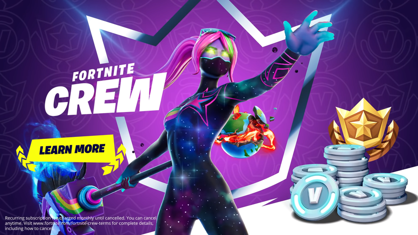 Fortnite Crew: Epic Games запускает ежемесячную подписку в Fortnite за $12 с эксклюзивными скинами и V-Баксами