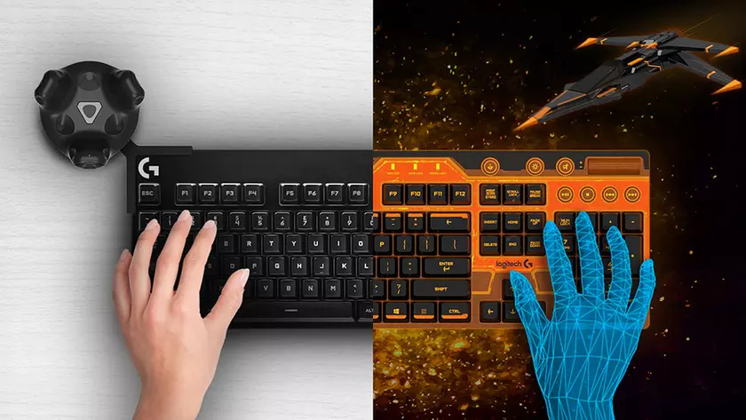 Logitech Bridge: первая в мире клавиатура для виртуальной реальности
