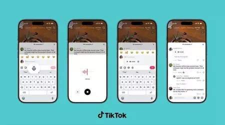 TikTok дозволить відповідати на відео голосом і додавати до дев’яти фото в одному коментарі