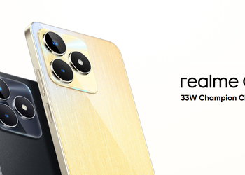 realme C53 - Unisoc T612, 90Hz IPS screen, 50 MP camera and Android 13 for $120