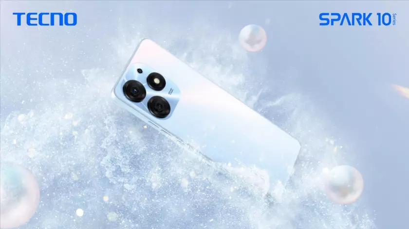 Tecno анонсировала смартфоны Spark 10, Spark 10 5G и Spark 10C с 50-МП камерами