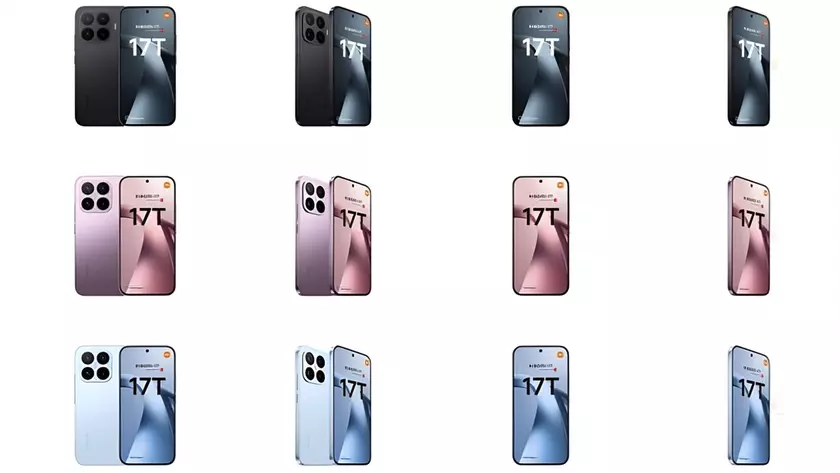 Концепция дизайна серии Xiaomi 17T