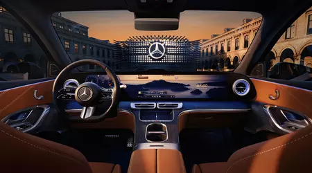 The new GLC EV: Mercedes has revealed its largest touchscreen ever