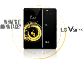 LG V50 ThinQ 5G появится в продаже 10 мая