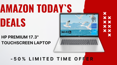 HP Premium 17.3" Touch Laptop - Massive $600 Savings!