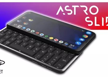 Astro Slide 5G - horizontal slider on Linux with QWERTY keyboard for $ 650