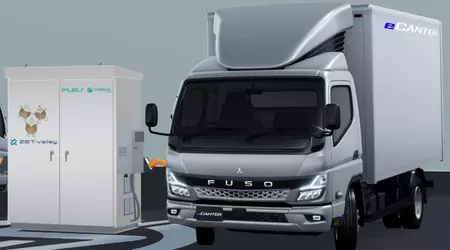 Fuso and Connexx Systems breathe new life into used batteries from eCanter electric trucks