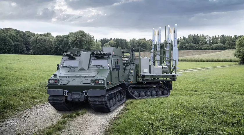 Германия передаст Украине 12 зенитно-ракетных комплексов IRIS-T SLS ближнего радиуса действия