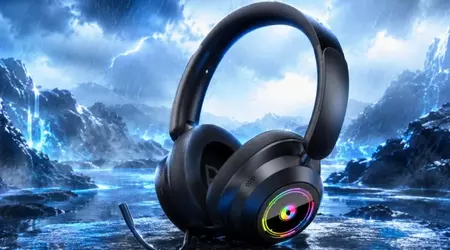 Lenovo представила Aurora GH15 — дешеву геймерську гарнітуру з великою батареєю, знімним мікрофоном і RGB-підсвіткою