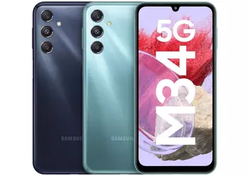 Samsung Galaxy M34 - Exynos 1280, 120Hz AMOLED display, 50MP camera with OIS and 6000mAh battery from $200