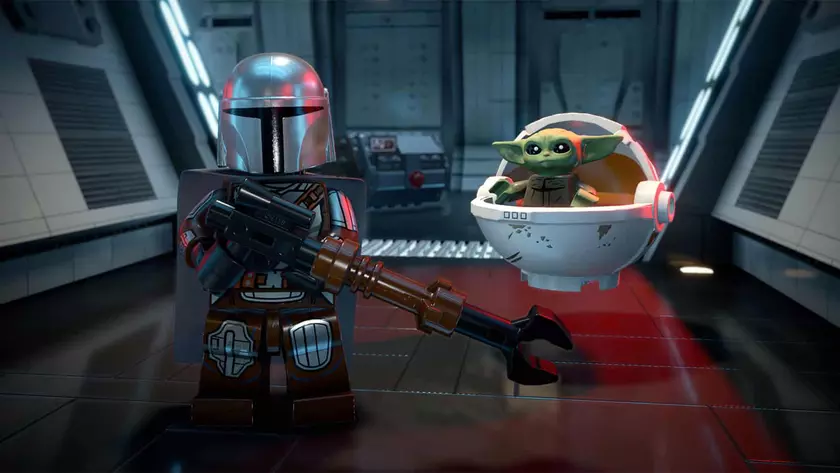 Для LEGO Star Wars: The Skywalker Saga вышли наборы героев из "Мандалорца" и "Бракованной партии"