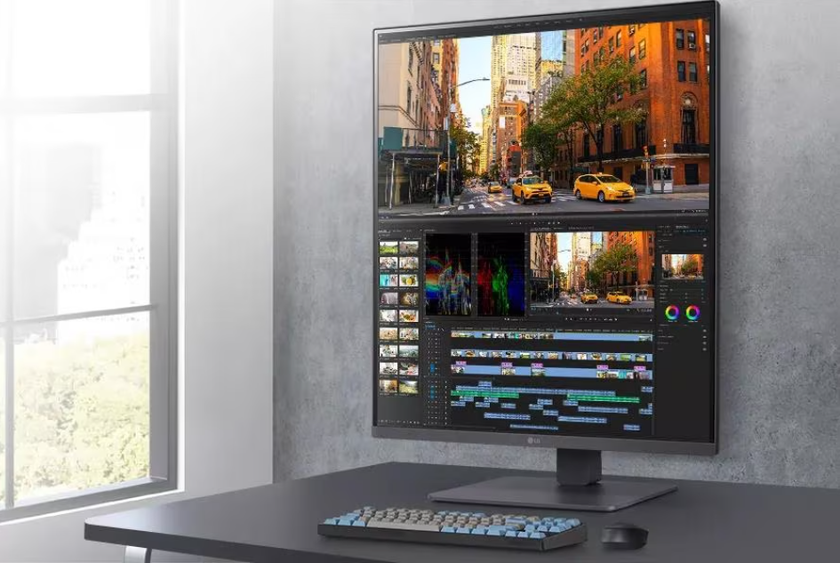 LG представила вертикальный SDQHD-монитор DualUp 28MQ750 стоимостью $600