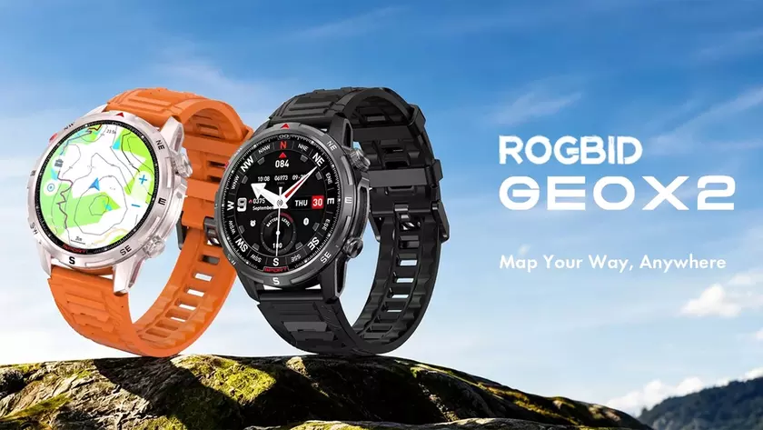 Защищённые смарт-часы Rogbid GeoX2