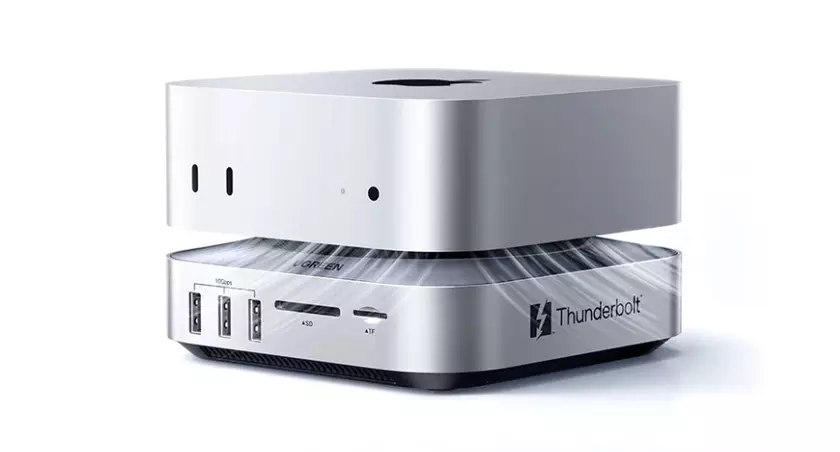 Док-станция Ugreen Thunderbolt 5 для Mac mini