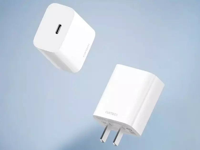 Xiaomi представила GaN-зарядку Cuktech для iPhone на 30 Вт за $3