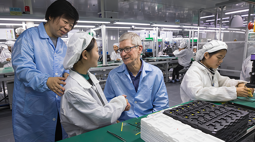 Apple планирует заменить 50% работников сборочных линий iPhone на машины в ближайшие годы