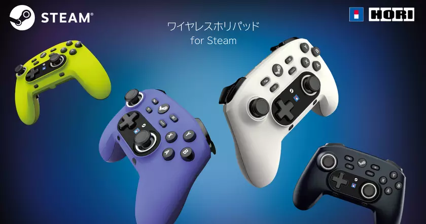 Hori создает лицензионный геймпад для Steam, который будет иметь дополнительные кнопки для более легкого пользования сервисом: релиз 31 октября