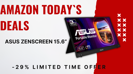 ASUS ZenScreen 15.6" Portable Monitor – Save $60 Today!