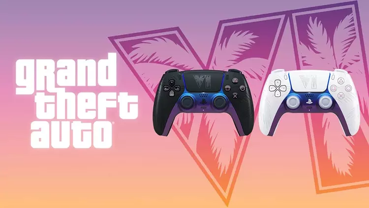 Sony представила лимитированные контроллеры DualSense в эстетике GTA VI