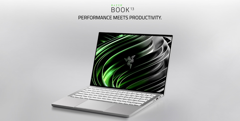 Razer Book 13: IPS-дисплей 16:10, процессор Intel 11-го поколения, автономность до 14 часов и цена от $1199