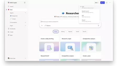Microsoft додала функцію Critique, яка дає змогу моделям OpenAI та Anthropic працювати послідовно