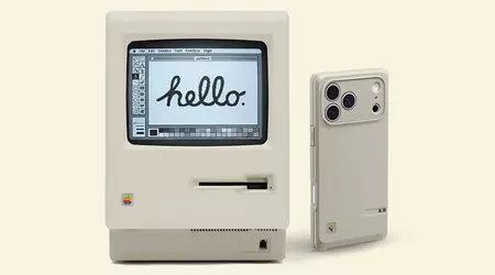 iPhone en costume de Macintosh : Spigen célèbre les 50 ans d'Apple avec une coque de l'époque des disquettes